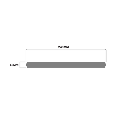 40-300-0 MODULAR SOLUTIONS INTERNAL ANGULAR REINFORCEMENT 18MM WIDE, MOUNTING HARDWARE NOT INCLUDED